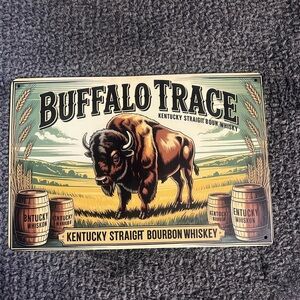 Buffalo Trace Metal Sign
